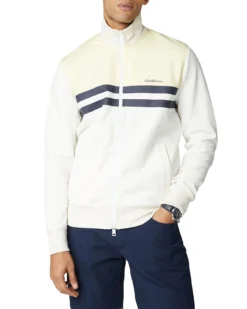 Jaytex Color Block Tricot Jacket - Ivory Casual Jackets