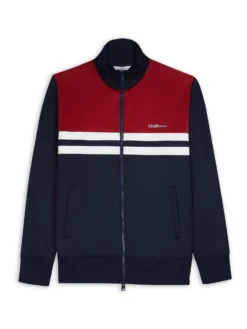 Baird Color Block Tricot Jacket - Dark Navy Casual Jackets