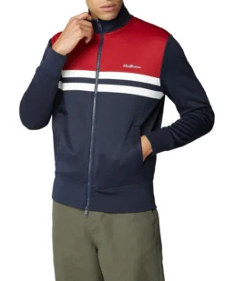 Baird Color Block Tricot Jacket - Dark Navy Casual Jackets
