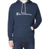 Baird Loungewear Embroidered Logo Hoodie - Dark Navy