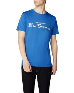 Baird Signature Logo Tee - Blue