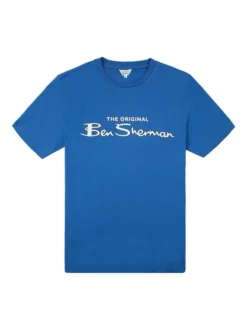 Baird Signature Logo Tee - Blue