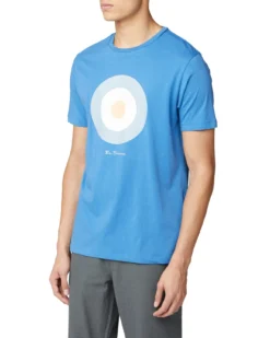 Baird Loungewear Signature Target Tee - Blue