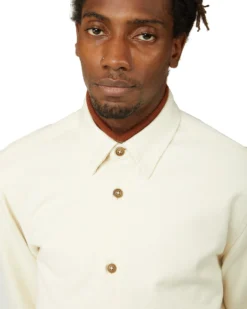 Baird Casual Jackets Raw Cotton Chore Jacket - Ivory