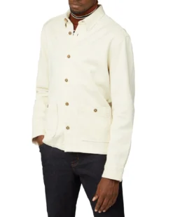 Baird Casual Jackets Raw Cotton Chore Jacket - Ivory