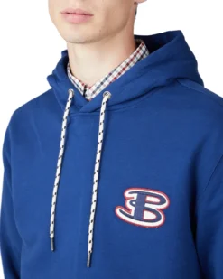 Baird Loungewear B By Ben Sherman Logo Hoodie - Ink