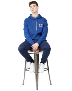 Baird Loungewear B By Ben Sherman Logo Hoodie - Ink