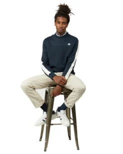 Baird B By Ben Sherman Shop B By Ben Sherman Tricot/Loopback Mix Sweatshirt - Midnight