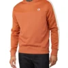 Baird Loungewear B By Ben Sherman Tricot/Loopback Mix Sweatshirt - Sienna