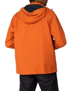 Baird Hooded Coach Jacket - Burnt Orange