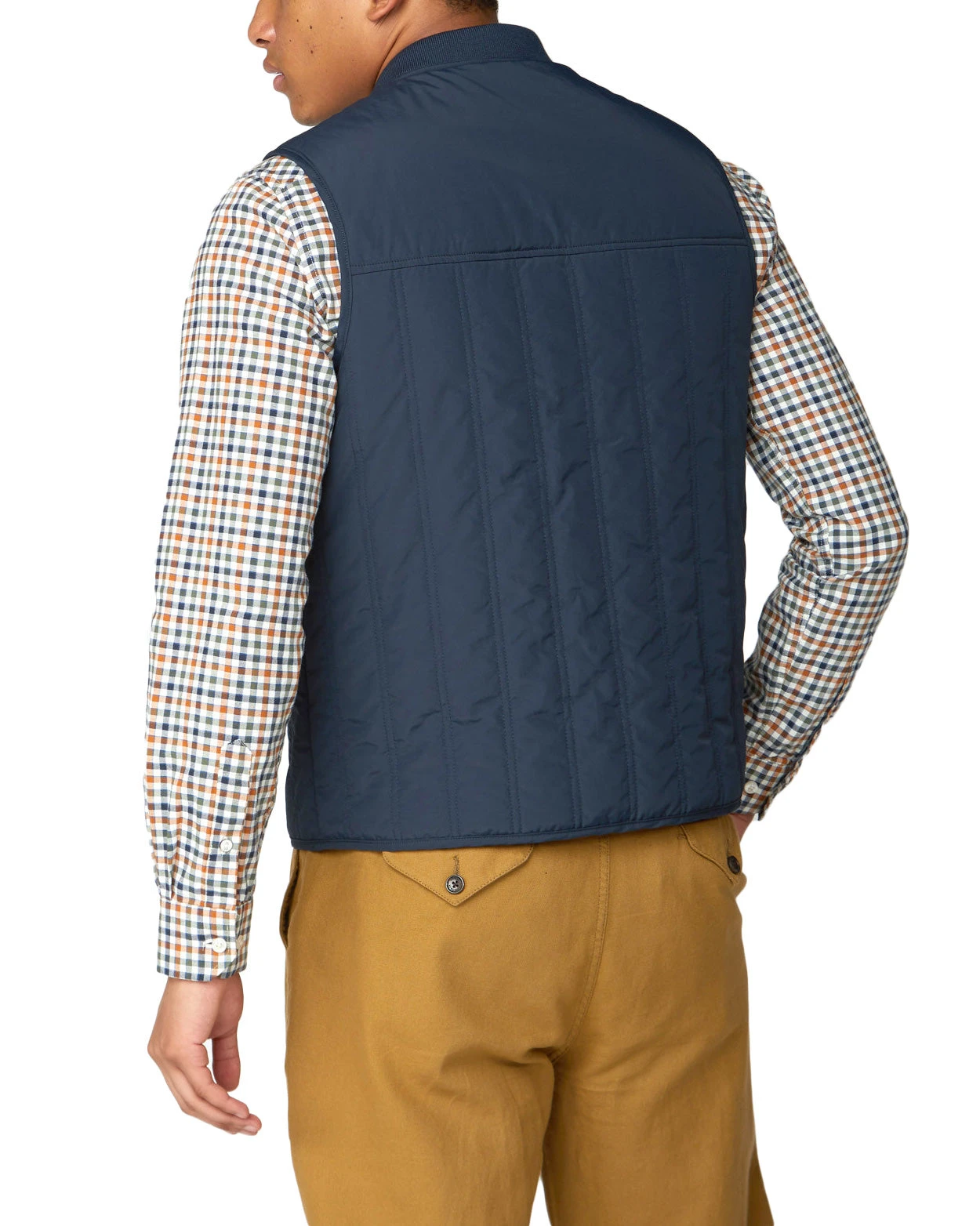 Baird Casual Jackets B By Ben Sherman Quilted Gilet - Midnight 4 Baird Casual Jackets B By Ben Sherman Quilted Gilet - Midnight