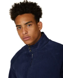 Baird Cord Harrington Jacket - Ink Harrington Jackets