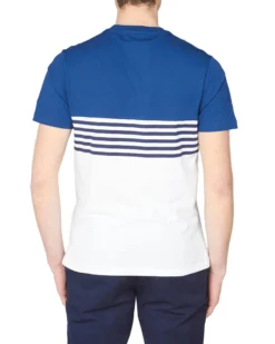 Baird Team GB Men's Chest-Stripe Tee - Marine Loungewear