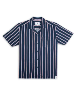 Baird Team GB Men's Union Stripe Shirt - Midnight