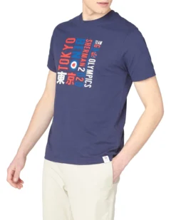 Baird Team GB Men's Tokyo Type Graphic Tee - Midnight Loungewear