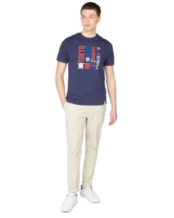Baird Team GB Men's Tokyo Type Graphic Tee - Midnight Loungewear