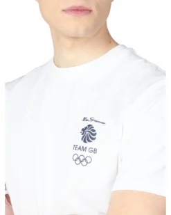 Baird Team GB Men's Back-Print Graphic Tee - White