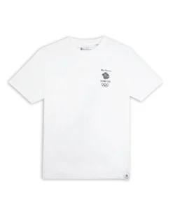Baird Team GB Men's Back-Print Graphic Tee - White