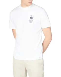 Baird Team GB Men's Back-Print Graphic Tee - White