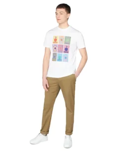 Baird Team GB Men's Stamp Edition Graphic Tee - White