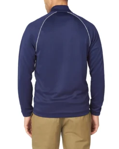 Baird Tricot Zip-Through Track Jacket - Marine Loungewear