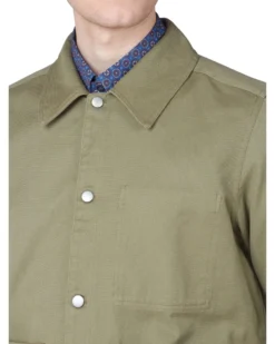 Baird Summer Trucker Jacket - Olive