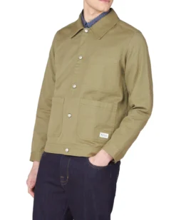 Baird Summer Trucker Jacket - Olive