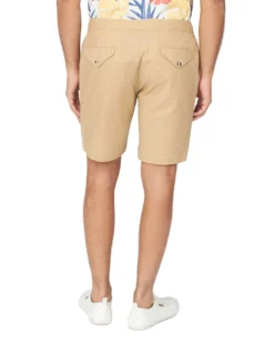 Baird Shorts Drawcord Cotton/Linen Short - Sand