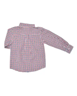 Babyfair Kids Shop Boys' Red & Blue Gingham Plaid Yarn Dyed Shirt (Sizes 4-7) 10 Babyfair Kids Shop Boys' Red & Blue Gingham Plaid Yarn Dyed Shirt (Sizes 4-7)