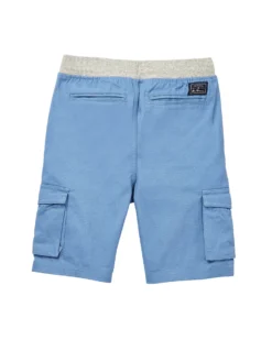 Babyfair Boys' Blue Drawcord Cotton Short (Sizes 4-7) Kids Shop