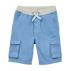 Babyfair Boys' Blue Drawcord Cotton Short (Sizes 4-7) Kids Shop