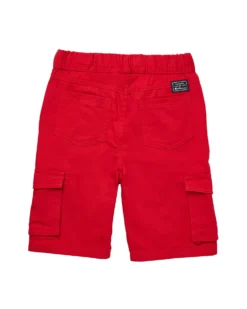 Babyfair Boys' Red Gingham-Lined Drawcord Cotton Short (Sizes 8-18) Kids Shop