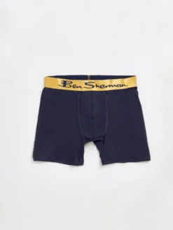 One Step Up Men's 4-Pack Microfiber Boxer Briefs - Navy/Red/Grey