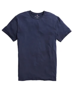 One Step Up Men's Short-Sleeve Lounge Tee - Navy Loungewear