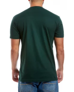 Zuma Retro Chest Graphic Tee - Dark Green Loungewear