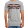 Zuma Retro Chest Graphic Tee - Dark Heather Grey