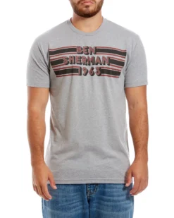 Zuma Retro Chest Graphic Tee - Dark Heather Grey