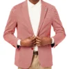 Weatherproof Tailored Shop Hill Two-Button Sportcoat Jacket - Red