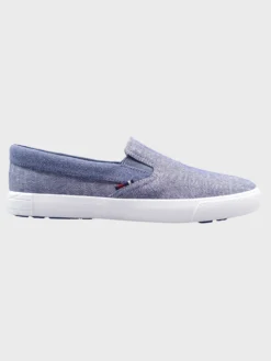 GMI Pete Slip On Textile Sneaker - Light Blue Denim Spring | Summer 2022