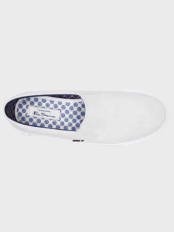 GMI Pete Slip On Textile Sneaker - Light Grey