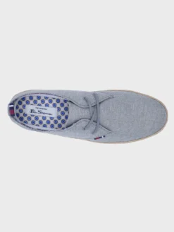 GMI Spring | Summer 2022 Prill Oxford Linen Lace-Up Sneaker - Grey