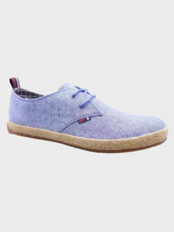 GMI Spring | Summer 2022 Prill Oxford Linen Lace-Up Sneaker - Blue