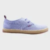 GMI Spring | Summer 2022 Prill Oxford Linen Lace-Up Sneaker - Blue
