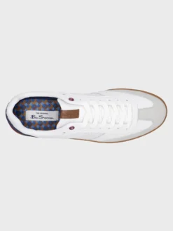 GMI Spring | Summer 2022 Ryan Mod Stripe Soccer Sneaker - White