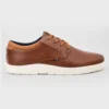 GMI Spring | Summer 2022 Lyle Plain Leather Lace-up Shoe - Light Brown
