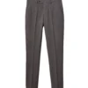 Weatherproof Cave Bi-Stretch Flat Front Suit Pant - Dark Grey Tailored Shop