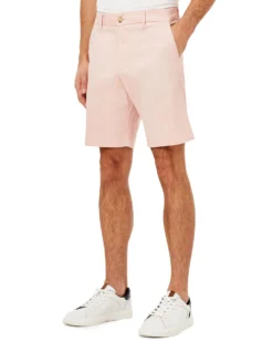 Oved Shorts Sateen Chino Short - Light Pink