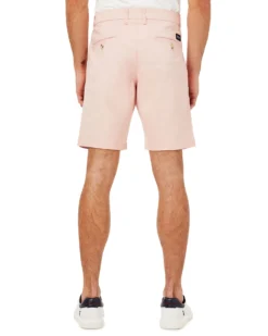 Oved Shorts Sateen Chino Short - Light Pink