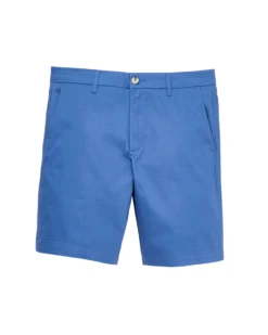 Oved Shorts Sateen Chino Short - Washed Blue