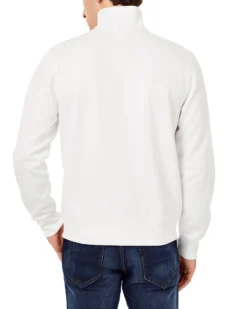 Oved Loungewear Two-Stripe Track Jacket - Bright White